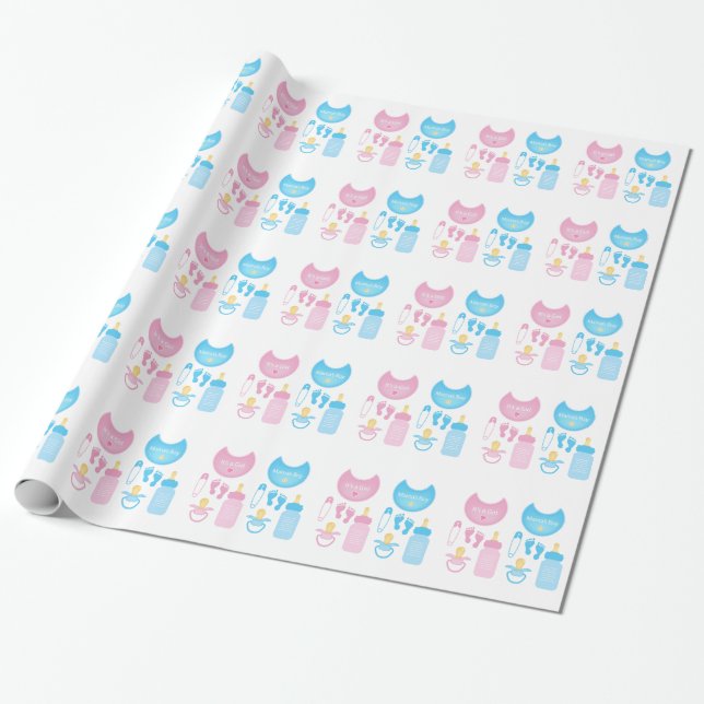 Papel De Regalo es un chico chica (Desenrollado)