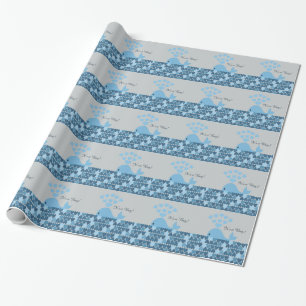 Papel De Regalo ¡Es un chico! Cute Whale