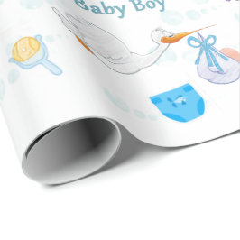 Papel De Regalo Es un niño - Baby Shower personalizado