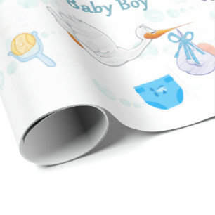 Papel De Regalo Es un niño - Baby Shower personalizado
