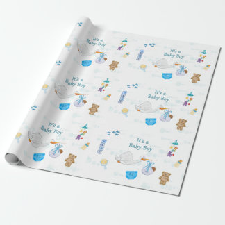 Papel De Regalo Es un niño - Baby Shower personalizado