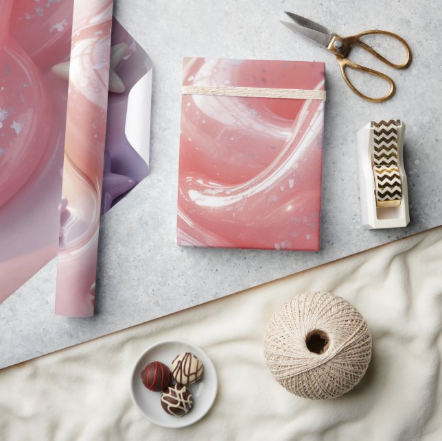 Papel De Regalo Es una fiesta de cumpleaños de slime para niñas (Artesanía)