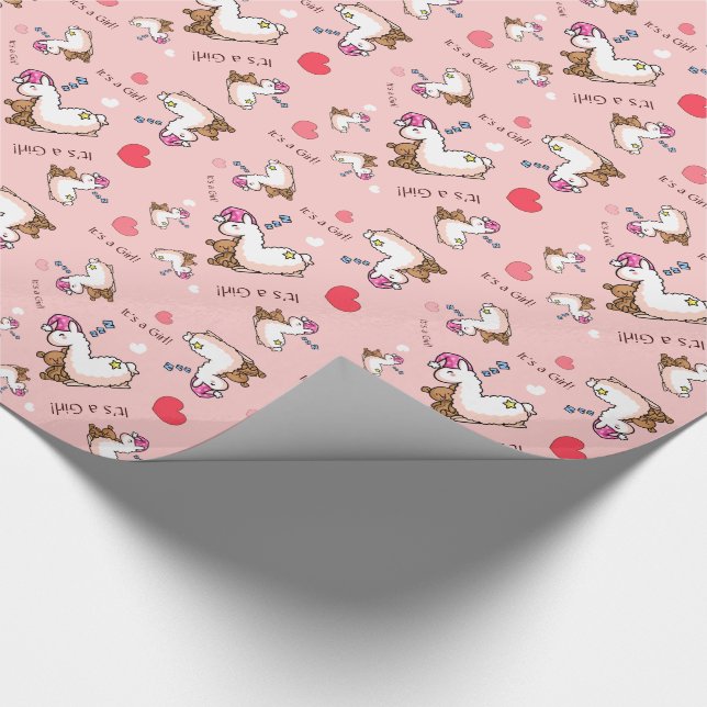 Papel De Regalo ¡Es una llama del chica! (Esquina)