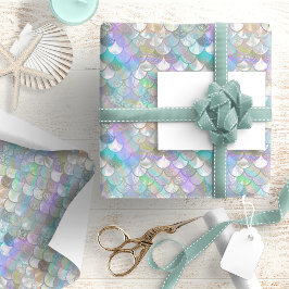 Papel De Regalo Escalas de sirenas irlandesas ID1144