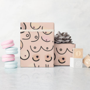 Papel De Regalo Escándalo moderno neutral