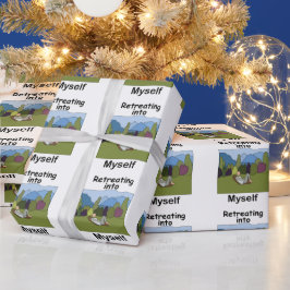 Papel De Regalo Escapada de fin de semana Retirándome en mí misma 