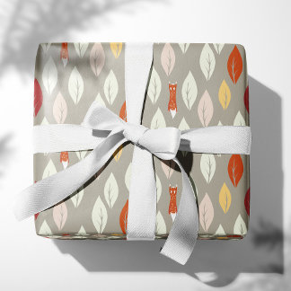 Papel De Regalo Escapar hojas