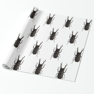 Papel De Regalo Escarabajo ciervo