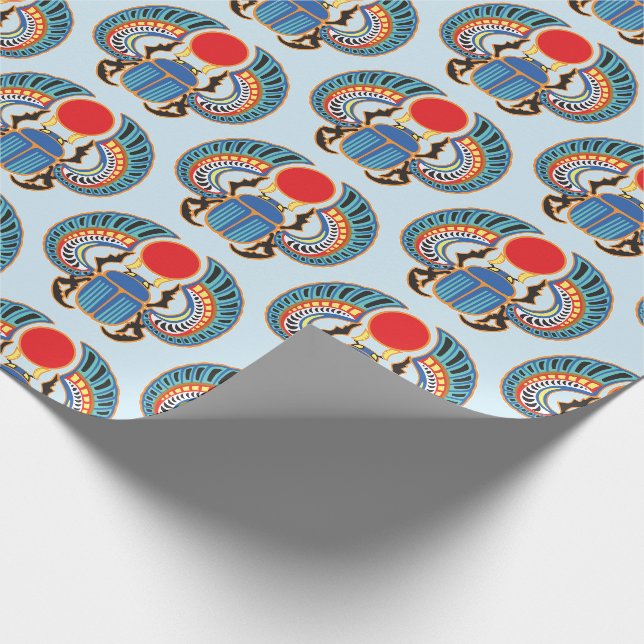 Papel De Regalo Escarabajo egipcio (Esquina)