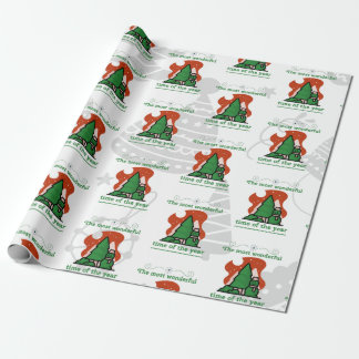 Papel De Regalo Escena de navidades