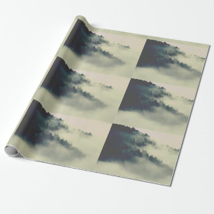 Papel De Regalo Escenario montañoso eéreo moderno 