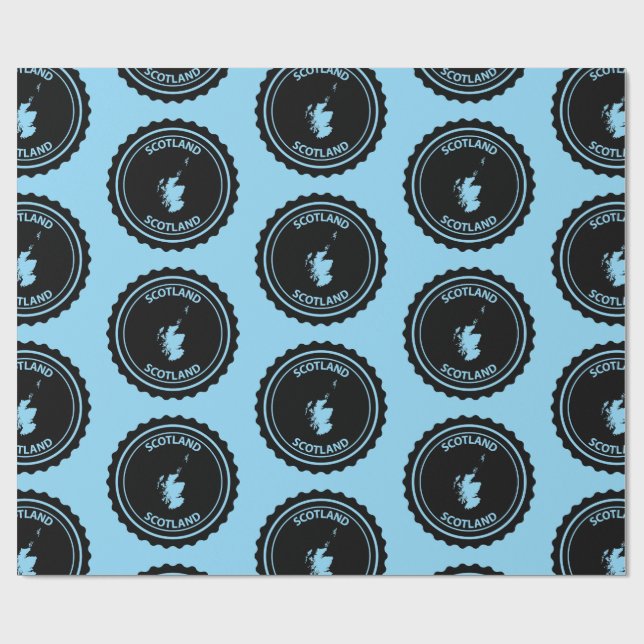 Papel De Regalo Escocia (Superficie plana)