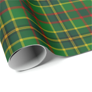 Papel De Regalo Escocia Cates Caza Plaid Tartán
