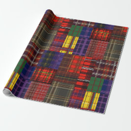 Papel De Regalo Escocia Tartan Swatch