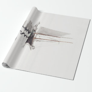 Papel De Regalo Escolar de dos máscaras con danza de Winslow Homer