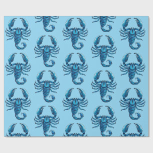 Papel De Regalo Escorpión