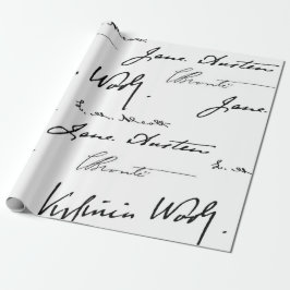 Papel De Regalo Escritores de las mujeres