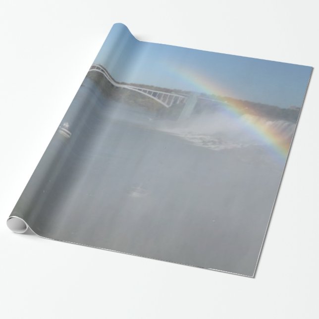 Papel De Regalo Escritura de la biblia del arco iris (Desenrollado)