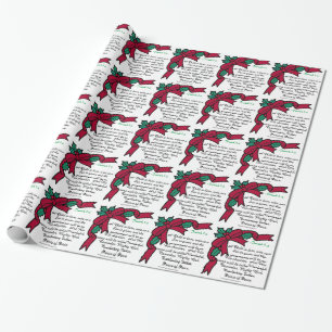 Papel De Regalo Escritura del navidad