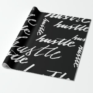 Papel De Regalo Escritura manual de música grunge de color con un 