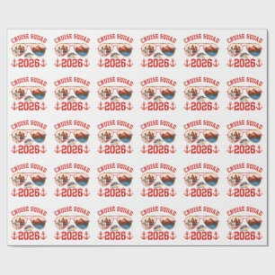 Papel De Regalo Escuadrón de Crucero Suiza Viaje de Vacaciones 202