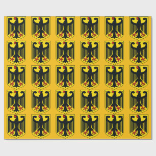 Papel De Regalo Escudo de Alemania
