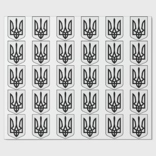 Papel De Regalo Escudo de armas de Ucrania