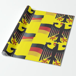 Papel De Regalo Escudo de Armas del Águila Federal de Alemania