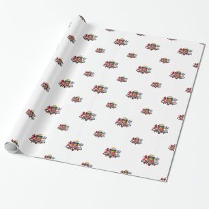 Papel De Regalo Escudo de armas letón