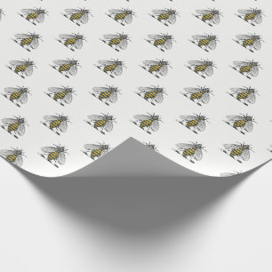Papel De Regalo Escudo de armas precoz heráldico vintage Emblem C