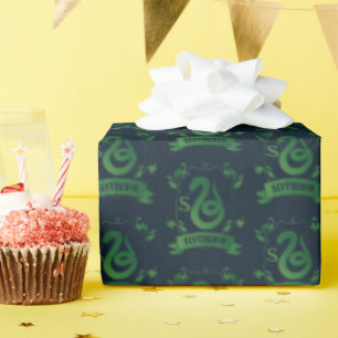 Papel De Regalo Escudo de la Casa SLYTHERIN™ Ornamentado