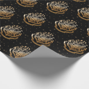 Papel De Regalo ESCUDO dorado de HOGWARTS™