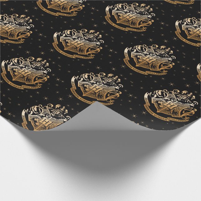Papel De Regalo ESCUDO dorado de HOGWARTS™ (Esquina)