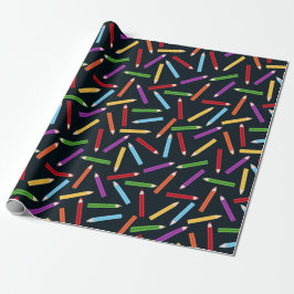 Papel De Regalo Escuela Feliz