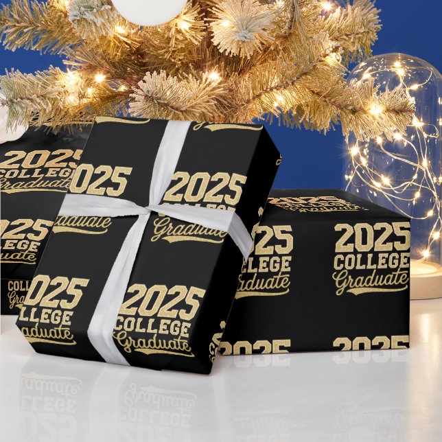 Papel De Regalo Escuela Superior de Graduación de 2025 (Vacaciones)