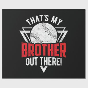Papel De Regalo ¡Ese es mi hermano ahí fuera! Hermano de béisbol