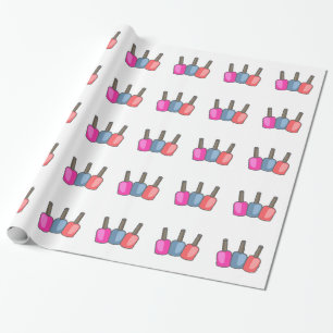 PAPEL DE REGALO ESMALTE DE UÑAS
