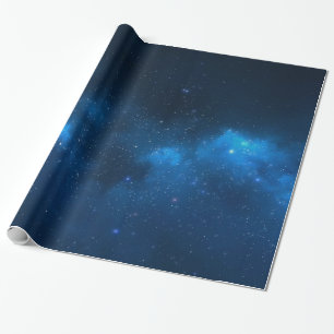 PAPEL DE REGALO ESPACIO ESTRELLADO