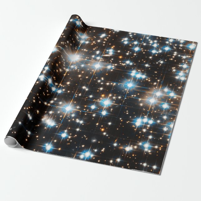 PAPEL DE REGALO ESPACIO PROFUNDO ASTROPHOTO DE HUBBLE (Desenrollado)