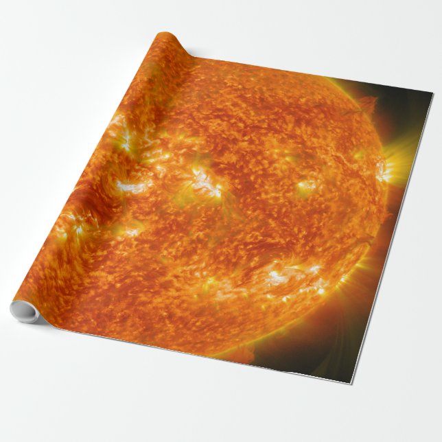 Papel De Regalo Espacio ultraterrestre (Desenrollado)