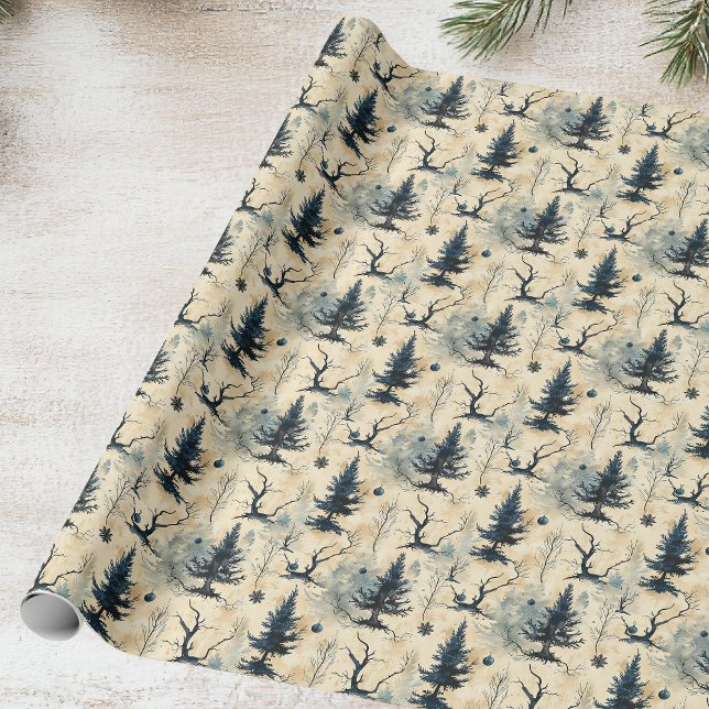 Papel De Regalo Espantoso árbol de Navidad (Subido por el creador)