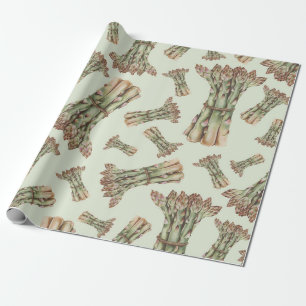 Papel De Regalo Espárrago
