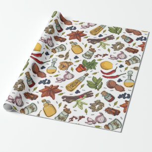 Papel De Regalo Especias