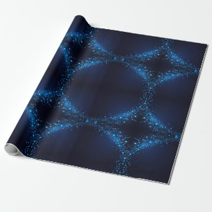 Papel De Regalo Espectacular golpe de estado en azul profundo