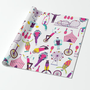 Papel De Regalo espectáculo lateral del parque de atracciones del 