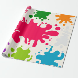 Papel De Regalo Espectáculo piant colorido