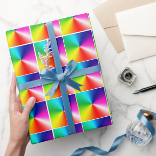 Papel De Regalo Espectro arcoiris