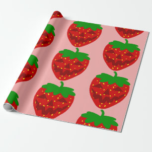 Papel De Regalo espeluznante gótico de fresa de halloween