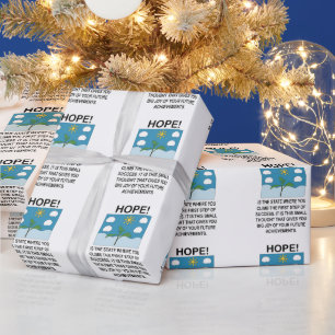 Papel De Regalo Esperanza y Motivación Inspiradora