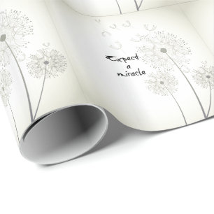 Papel De Regalo Esperar un milagro Inspirador